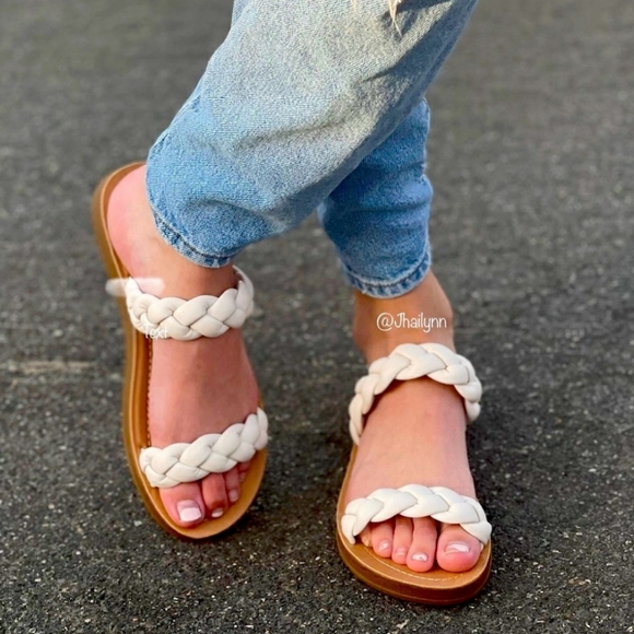 Braided slip on Sandal FIRM 👡HP - Picture 2 of 3